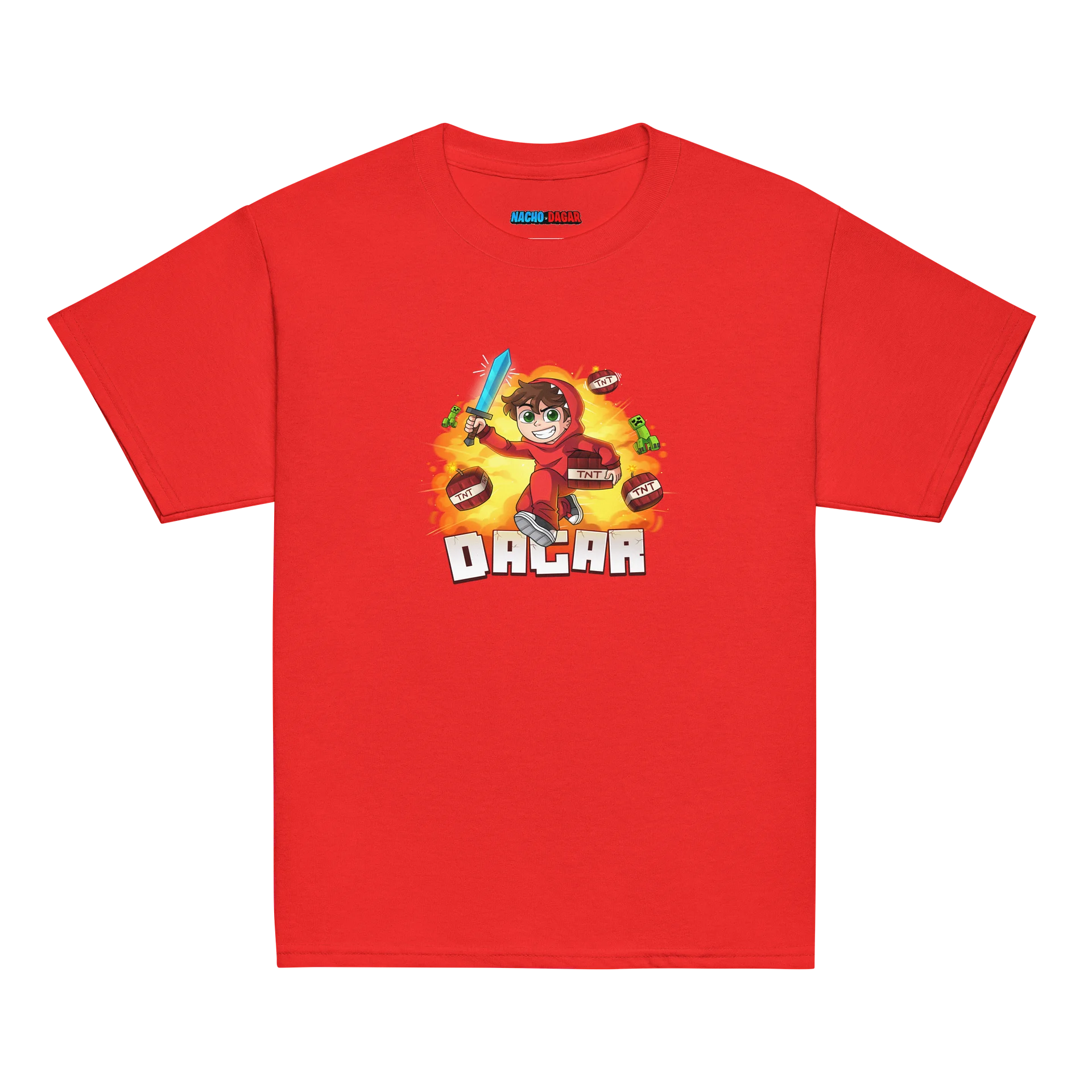 Camiseta Dagar · Red Blast product image (2)
