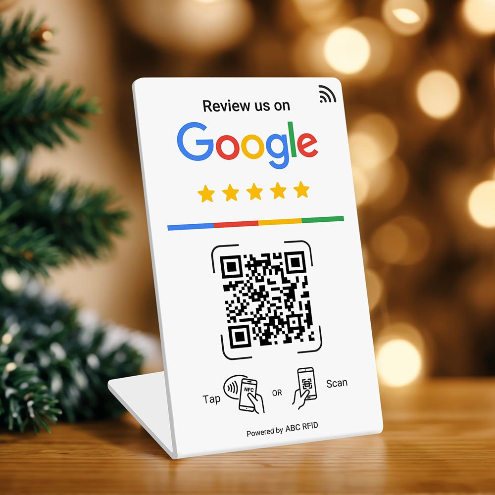 Google Review Stand (NFC Tap + QR Code) Small product image (4)