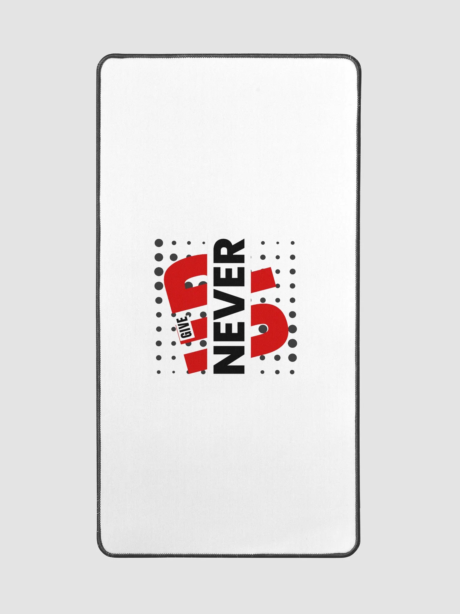 Never Give Up Desk Mat product image (2)