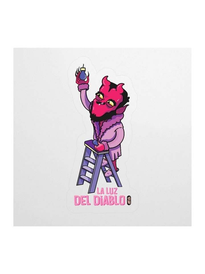 La Luz del Diablo - Sticker (Kiss Cut) product image (1)