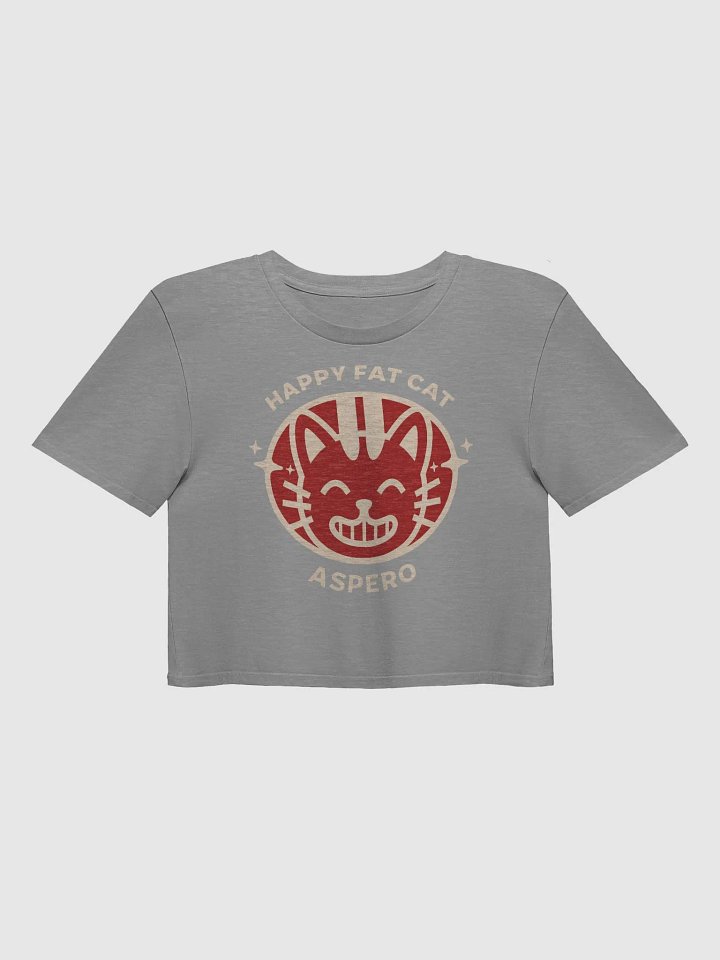 Happy Fat Cat Women's Crop Top product image (2)
