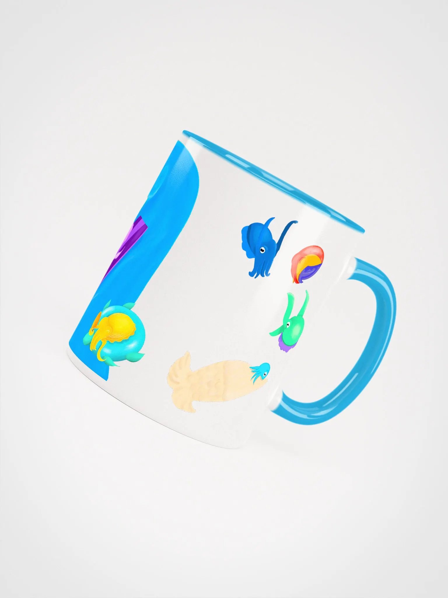 Cuttle Beach Doodle - color mug product image (4)