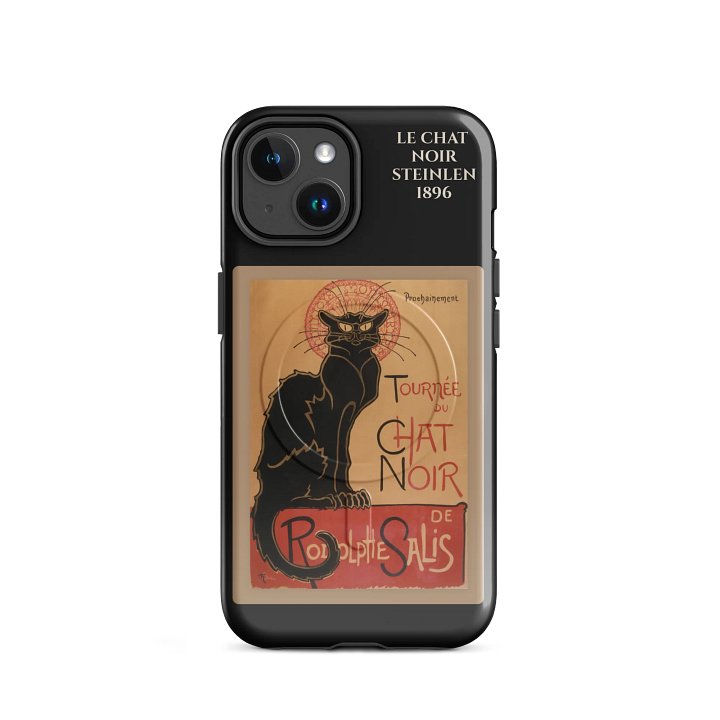 Le Chat Noir (Steinlen, 1896) iPhone® MagSafe® Tough Case product image (33)