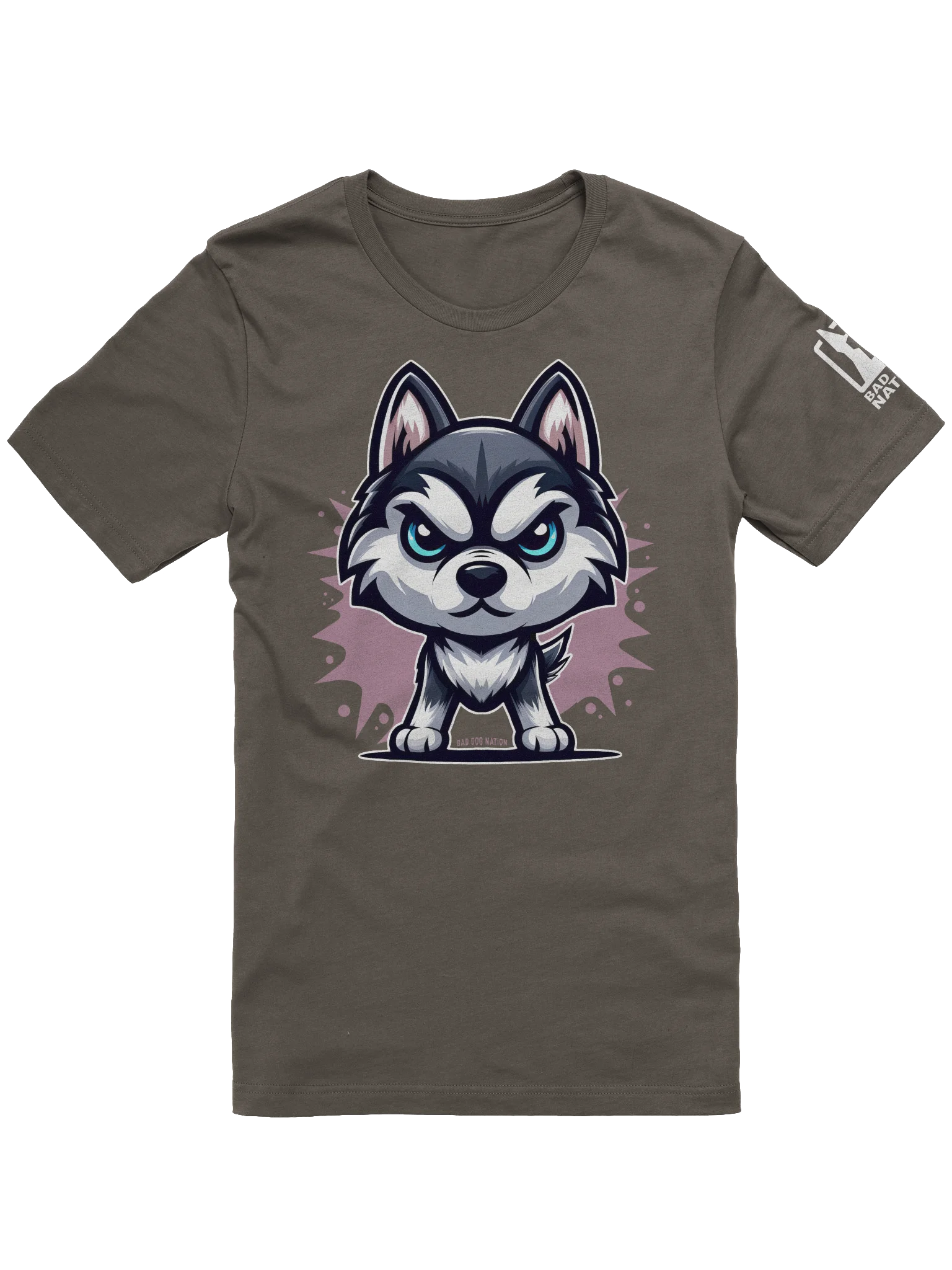 Husky Angry Pup - Premium Unisex T-shirt product image (2)