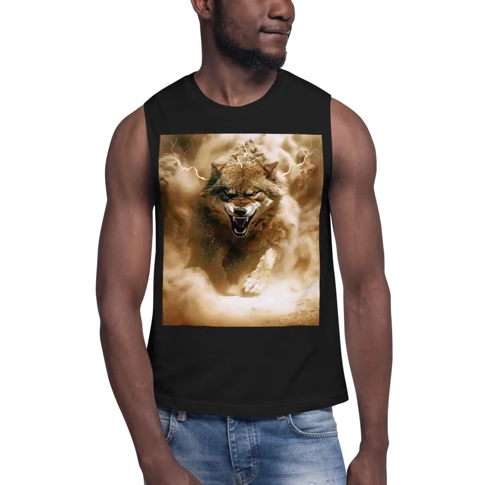 Thunderous Storm Wolf Muscle Top product image (6)