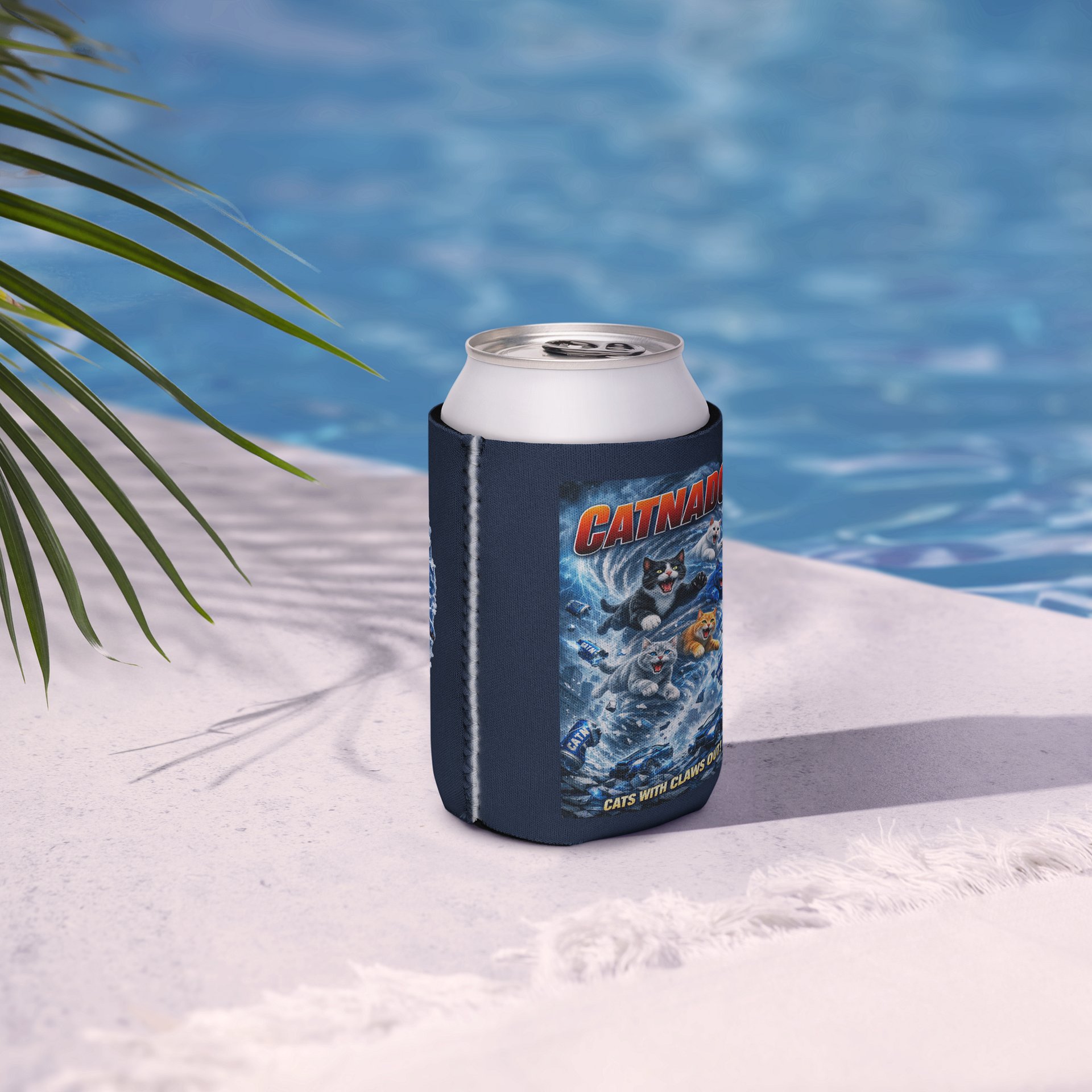Catnado Blue fuel Can coozie product image (6)