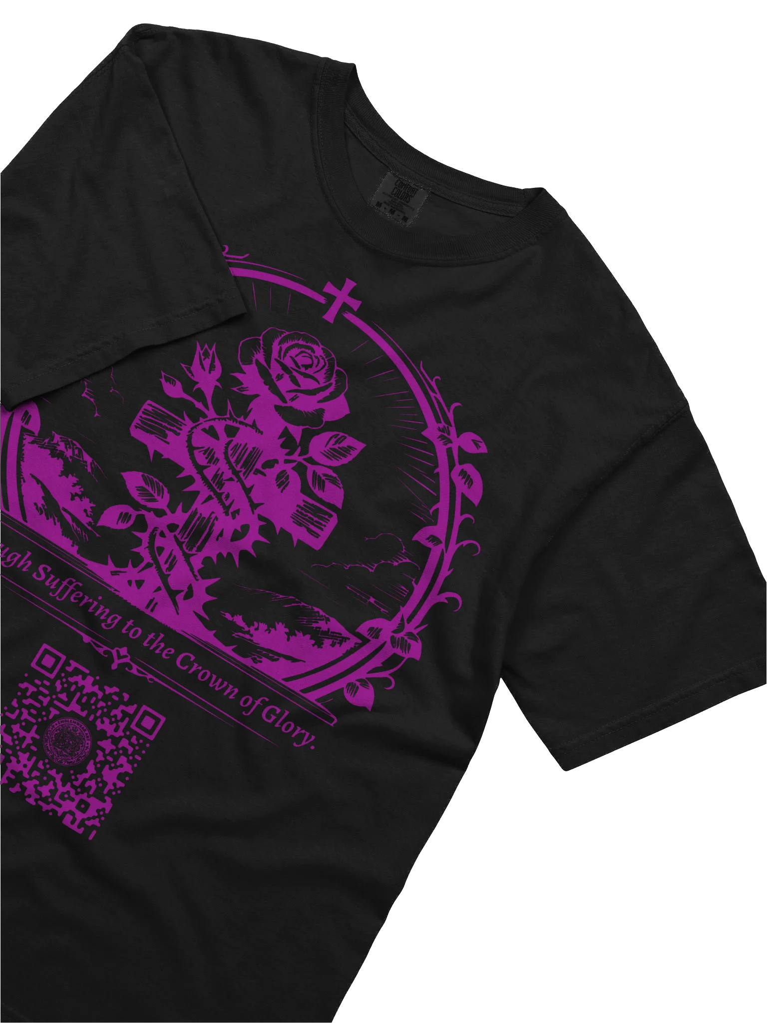 Rose and Thorns (Color on Black/White) product image (5)