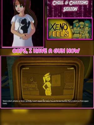 i accidentally armed myself in space jail 🔫 #xenofeels #indiegames #funnygaming #vtuber #spacejail #ClipGPT #streamladder