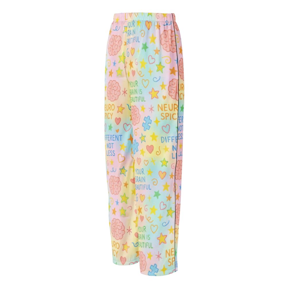 Neurodivergent Doodle Pyjama Pants product image (2)