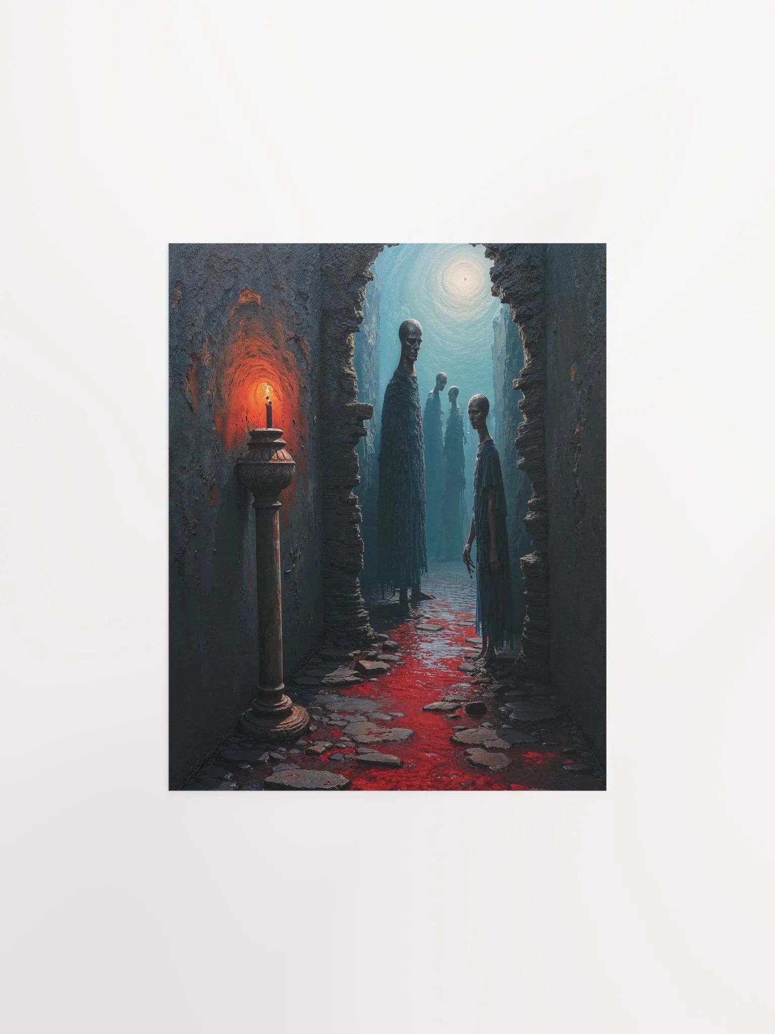 Ethereal Corridor Matte Poster product image (28)