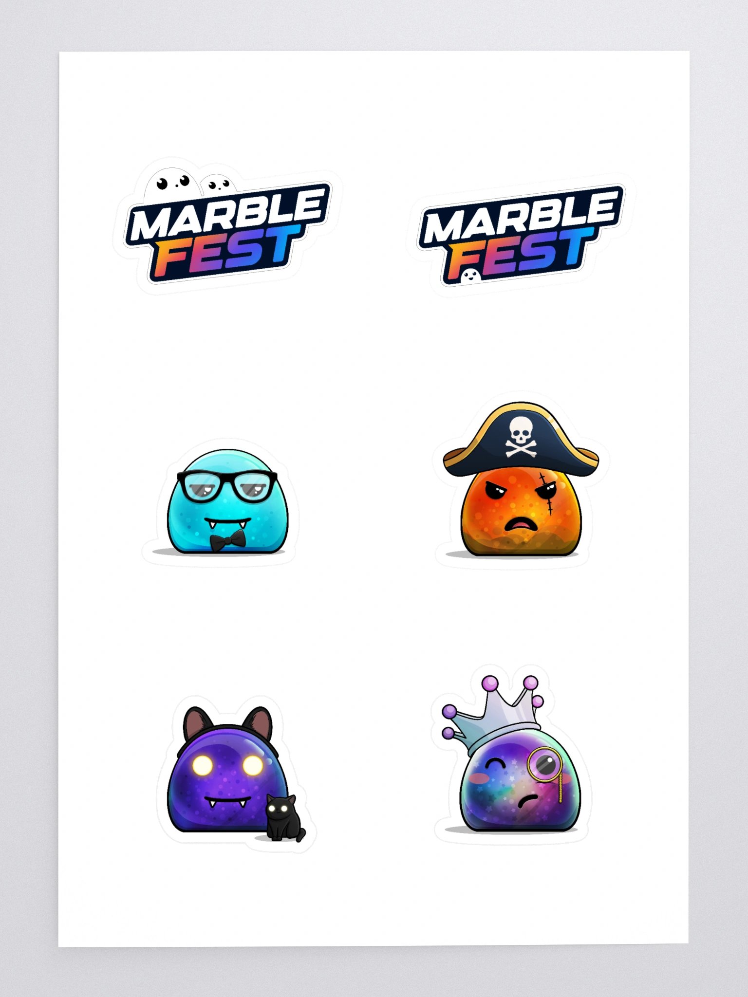 Marble Fest Sticker Sheet product image (2)