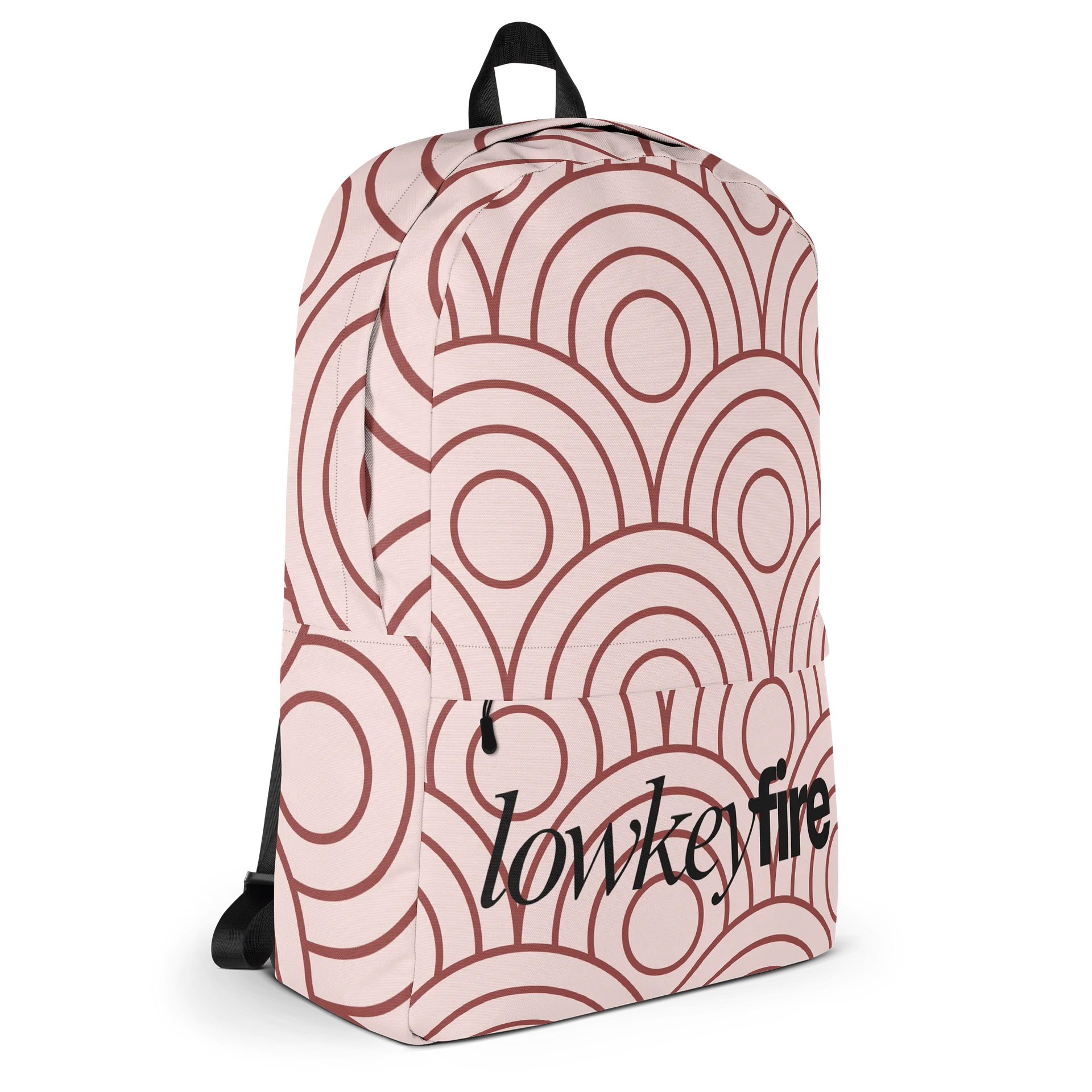 LowkeyFire Pattern All-Over Print Backpack product image (3)