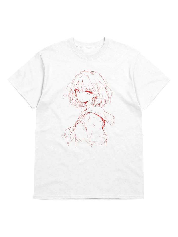 Minimalistic Anime Heavyweight Printed T-Shirt product image (1)