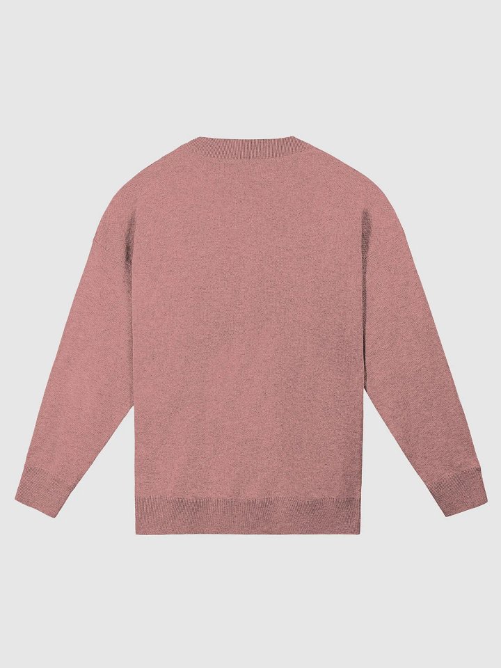 CURRENTLY IN BURNOUT (lg. design, duotone pink) knitwear relaxed crewneck product image (9)