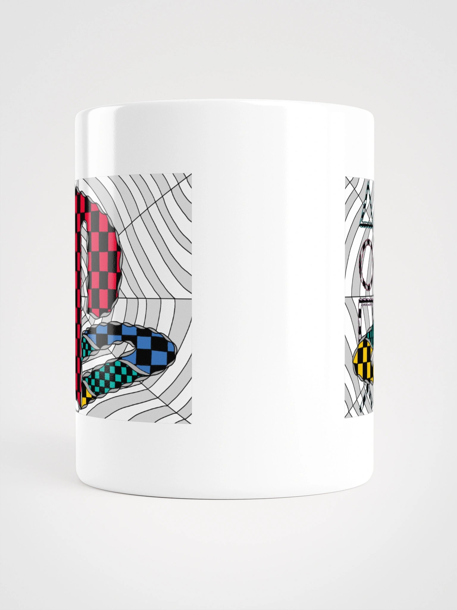 White Glossy Mug (PlayStation v2) product image (2)