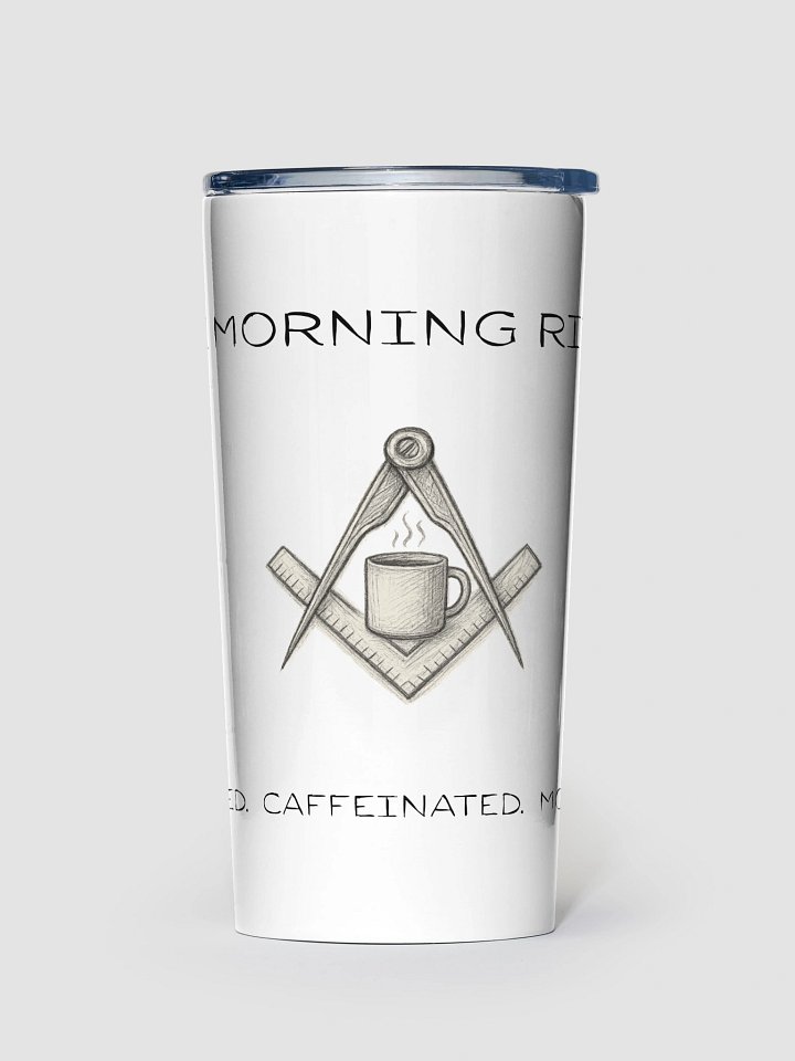 The Morning Ritual – 20 oz Stainless Steel Tumbler product image (1)