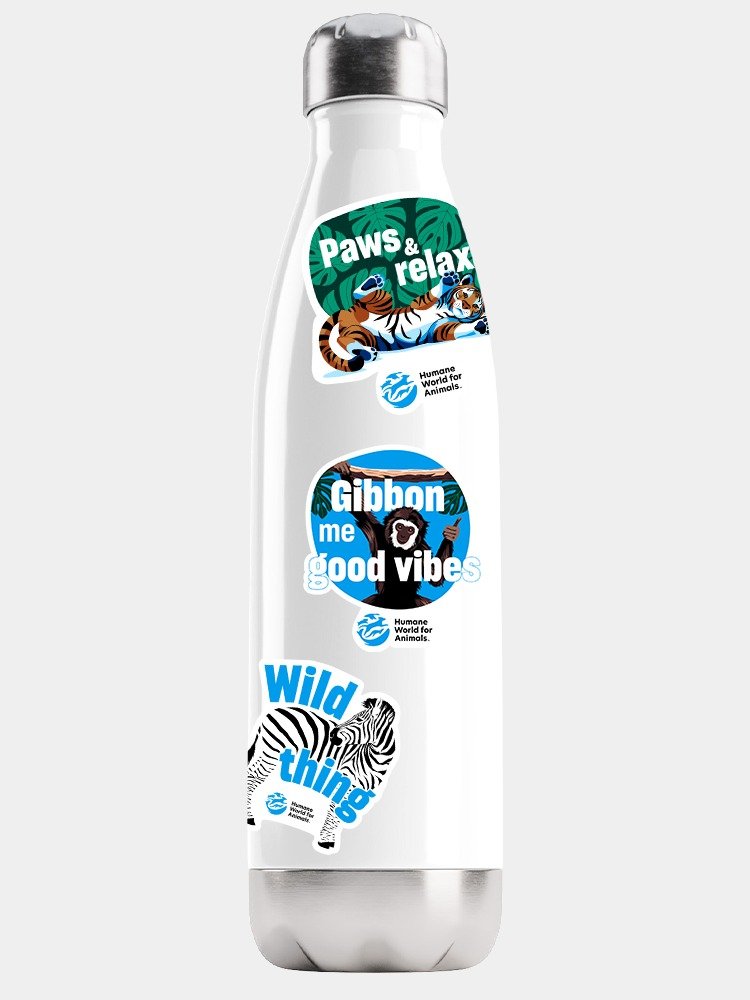 I love wildlife stickers – Set of 4 product image (1)