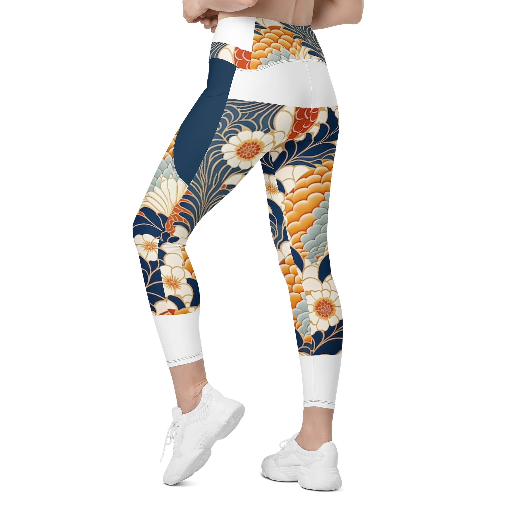 'PHILIUS' Japan Floral Crossover Leggings product image (7)