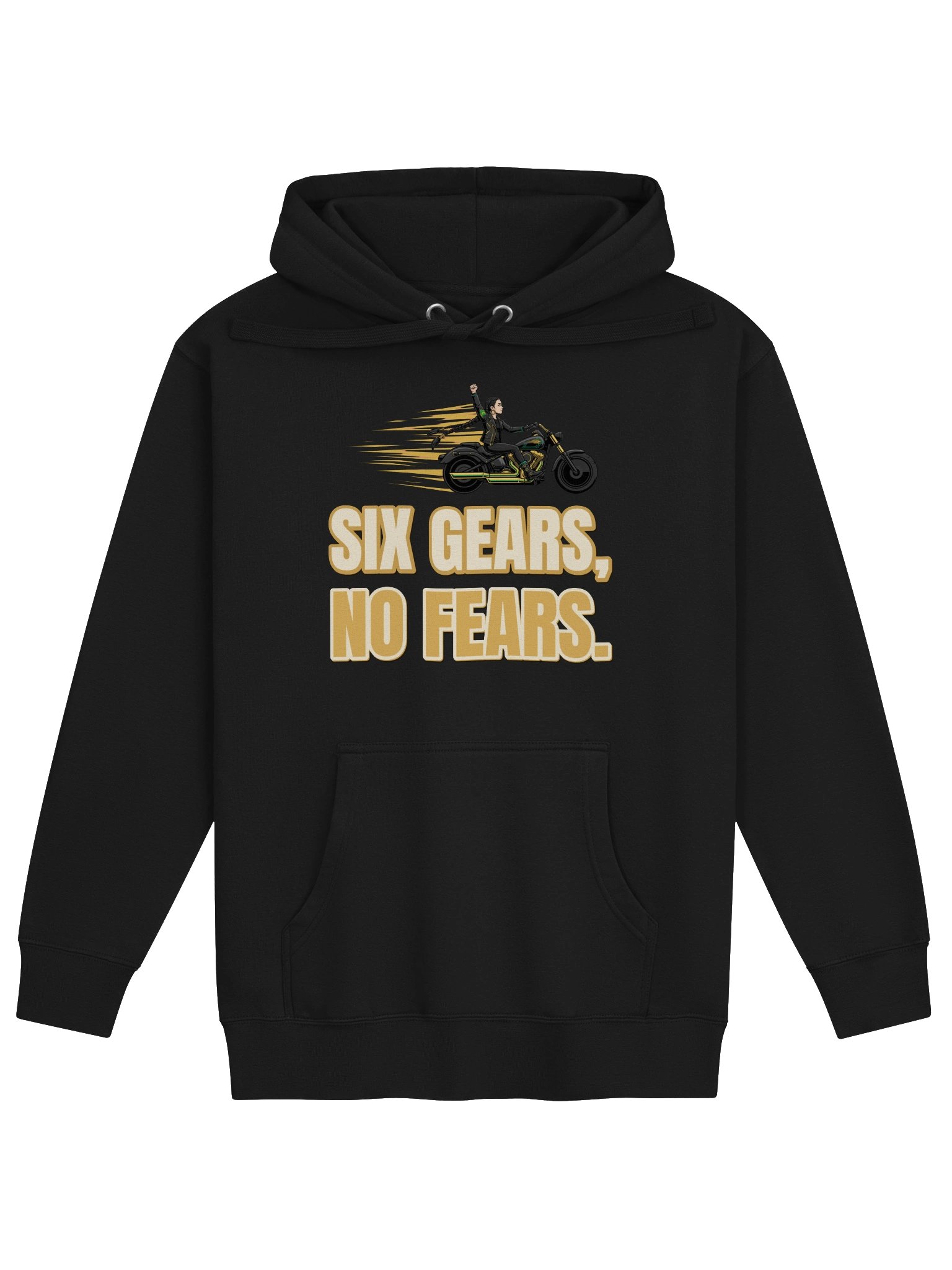 Six Gears No Fears Hoodie product image (1)