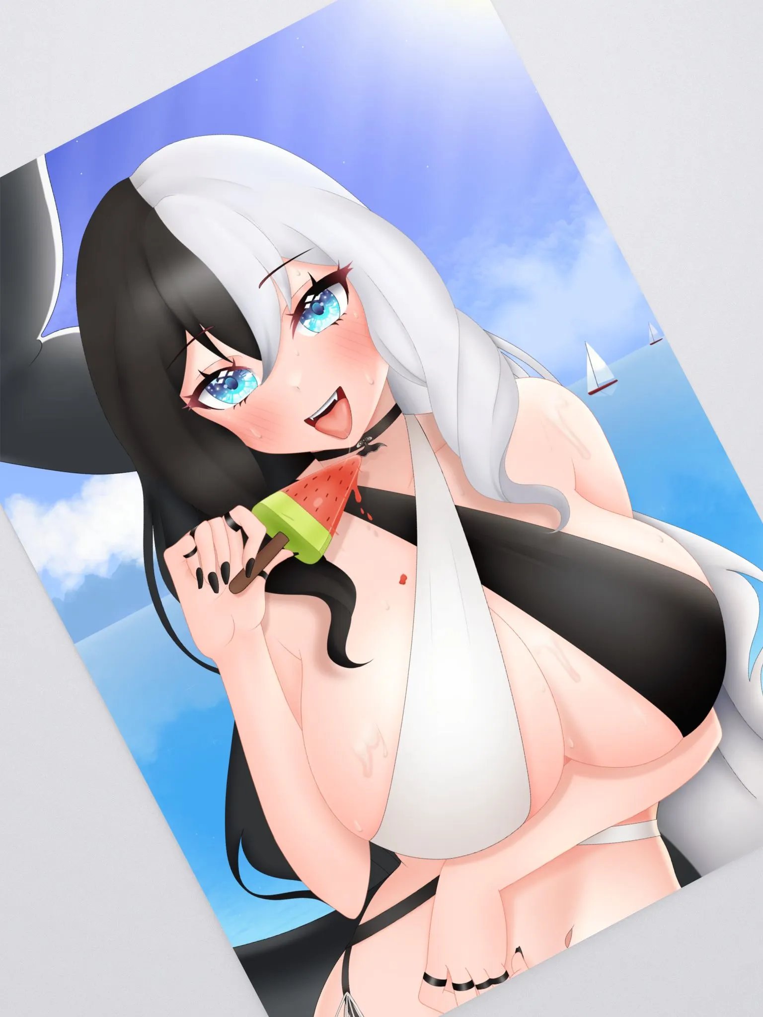 Watermelon Popsicle Sticker product image (2)