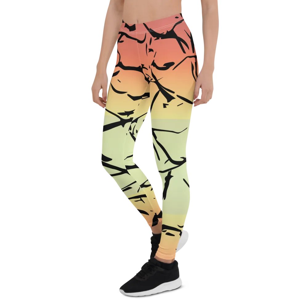 Leggings/Enigma Lime-Orange product image (2)
