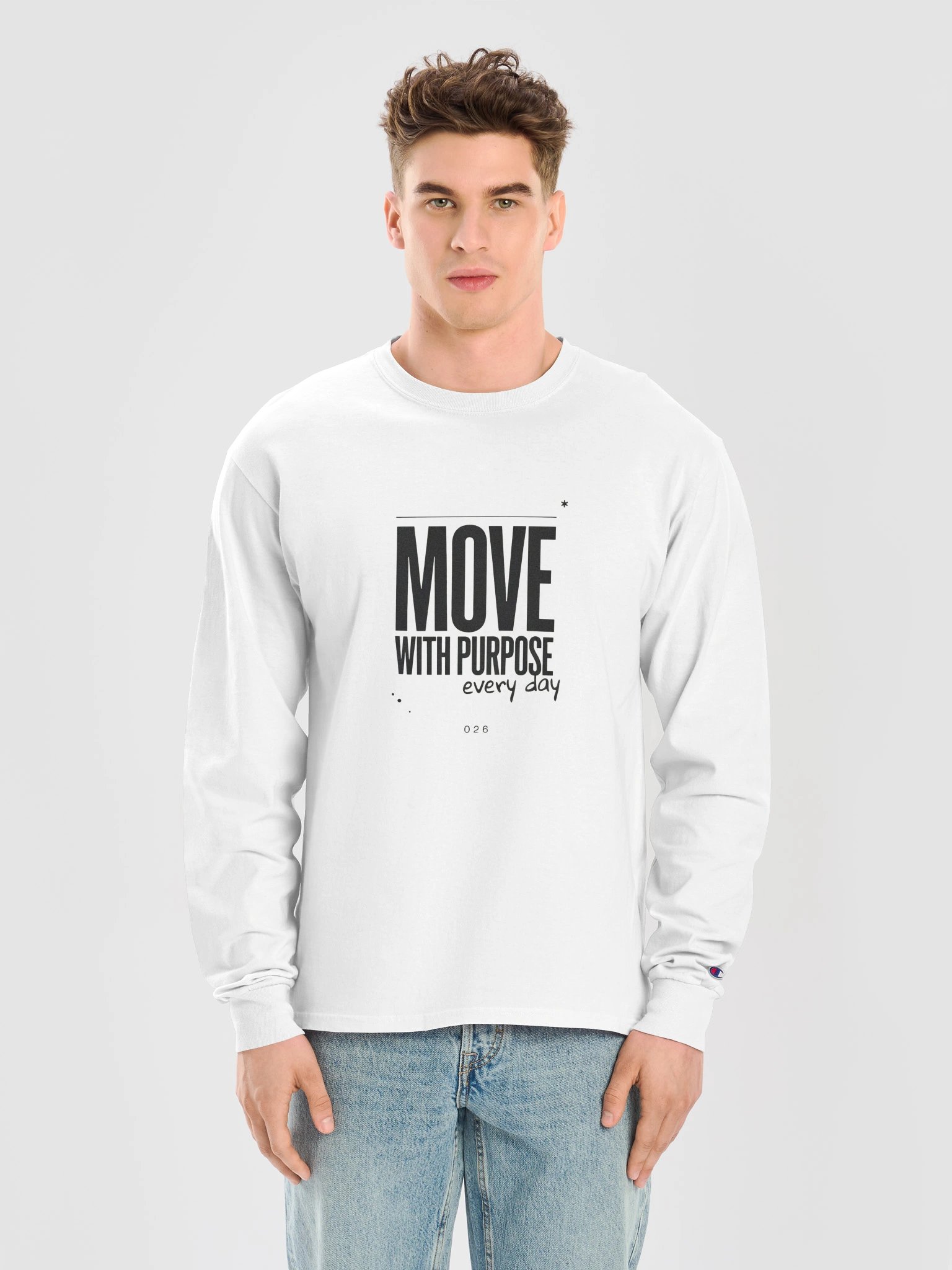 Velyen Move With Purpose Long Sleeve Tee product image (5)
