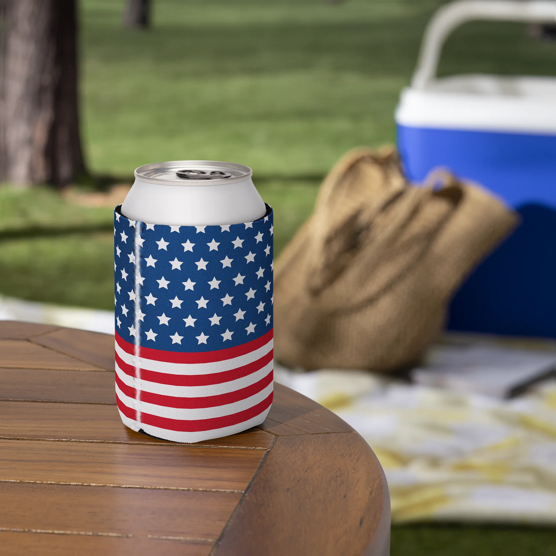 This is AMERICA Koozie product image (5)
