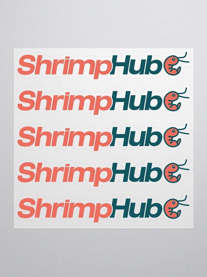 ShrimpHub Sticker Sheet product image (2)