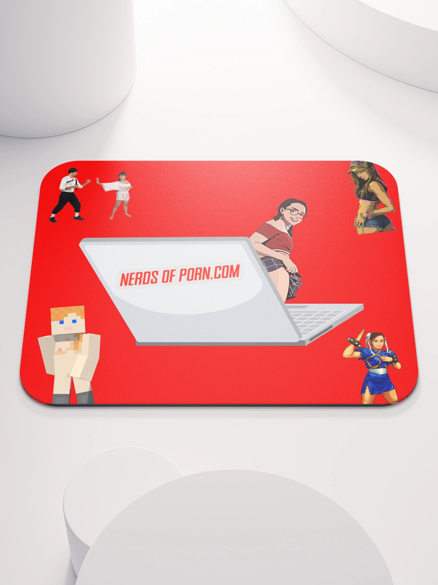 Nerds of Porn Logo Mousepad product image (1)