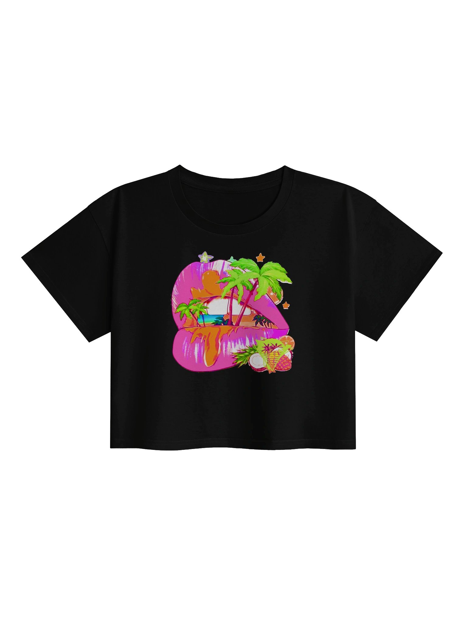 LIPS LOGO BIG CROP TOP product image (5)