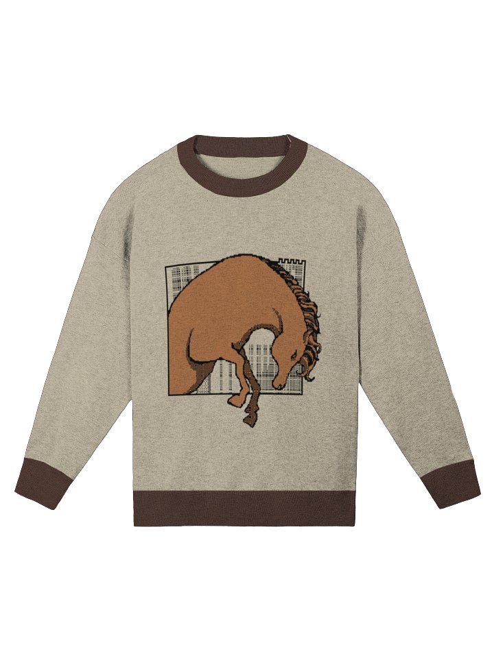 Trojan Horse Sweater dark cuff product image (1)