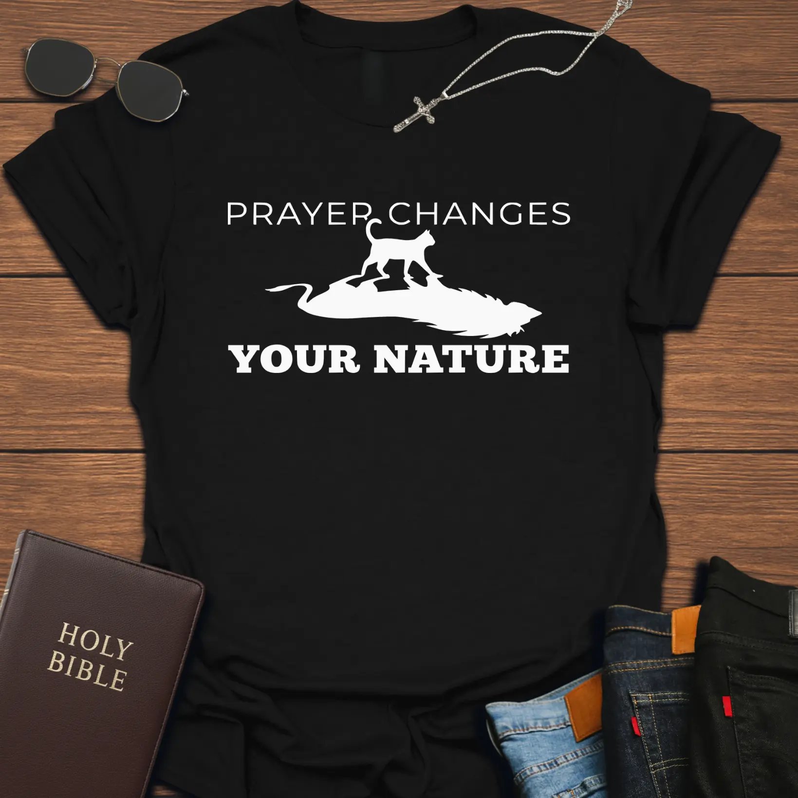 Prayer Changes Your Nature T-Shirt product image (1)