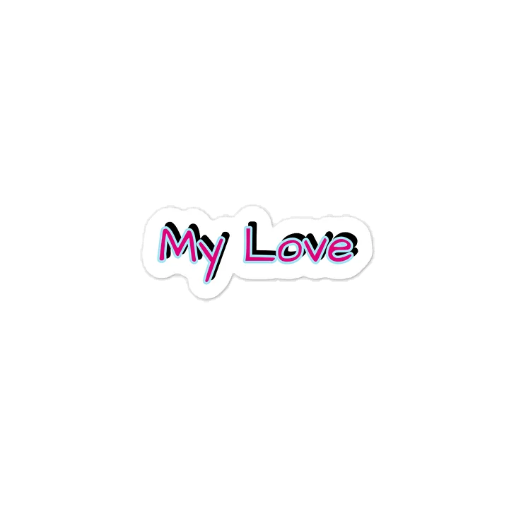 MY Love Valentine’s Day Sticker. product image (1)