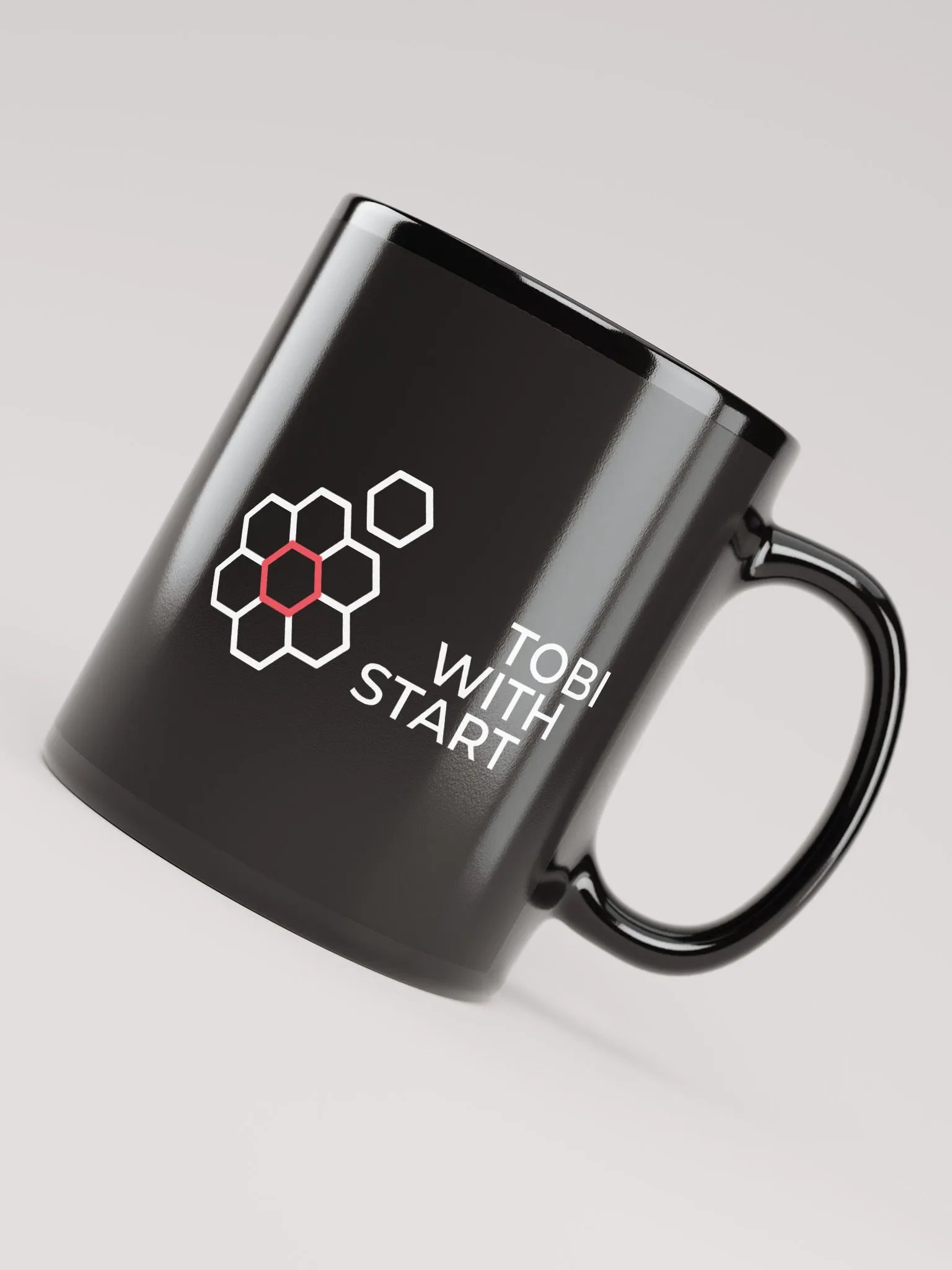 Black Glossy Mug product image (4)