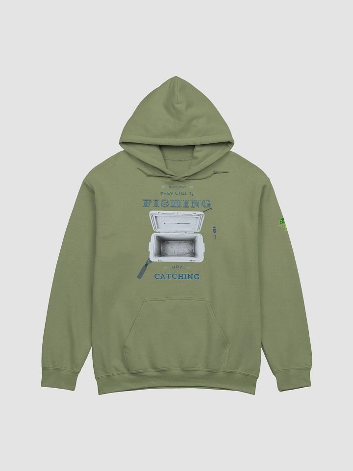 Fishing Not Catching - Funny Fishing Hoodie With Empty Cooler product image (2)
