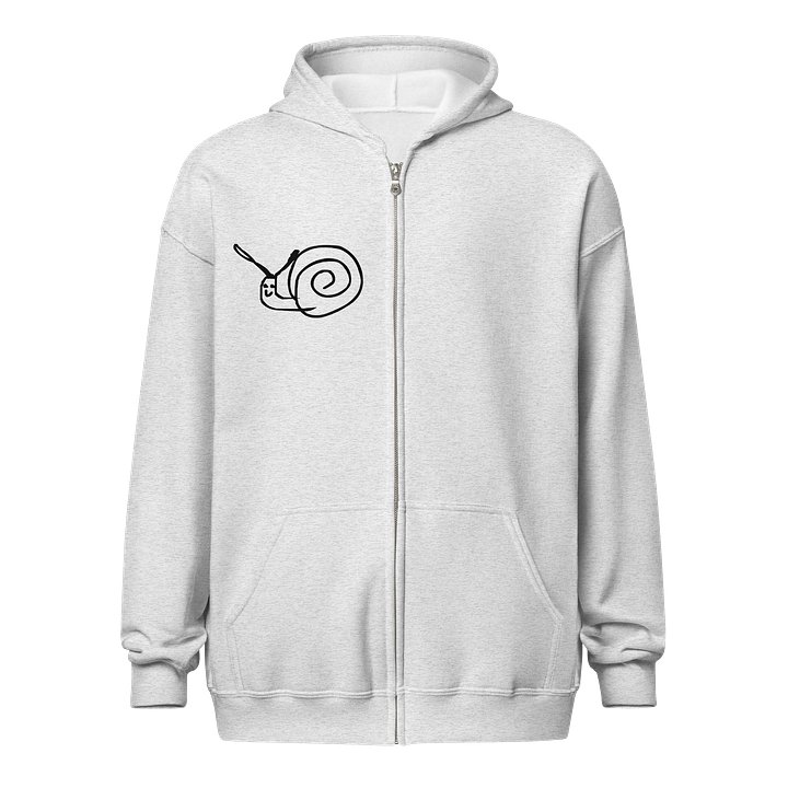 Snail Unisex Hoodie Light color product image (1)