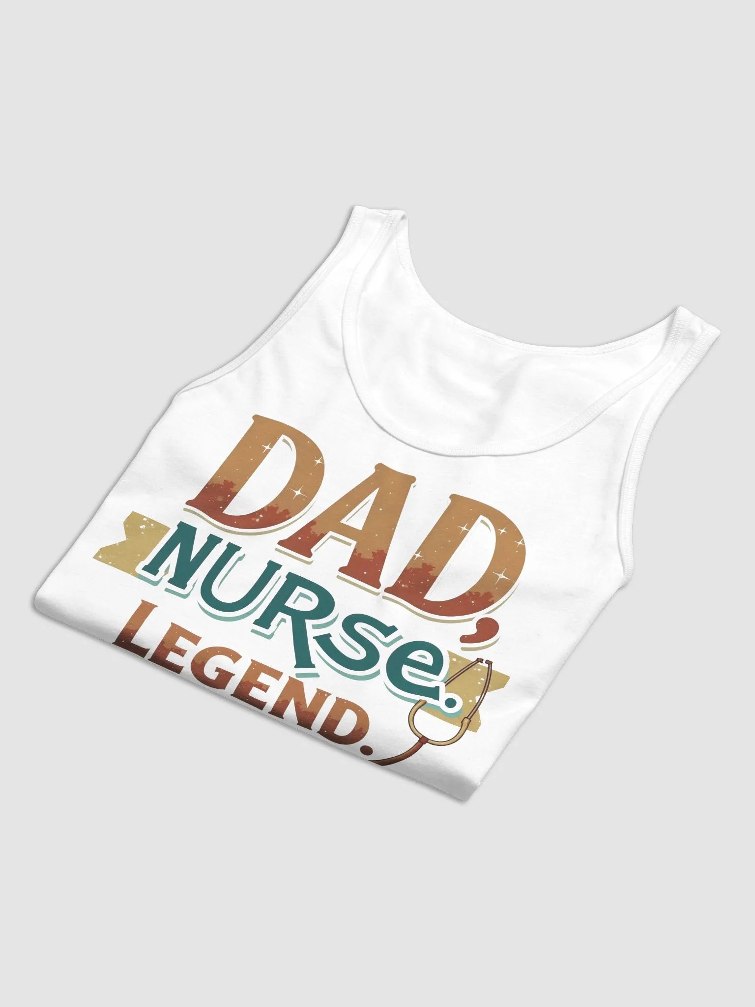 Legendary Nurse Stethoscope Tank product image (14)