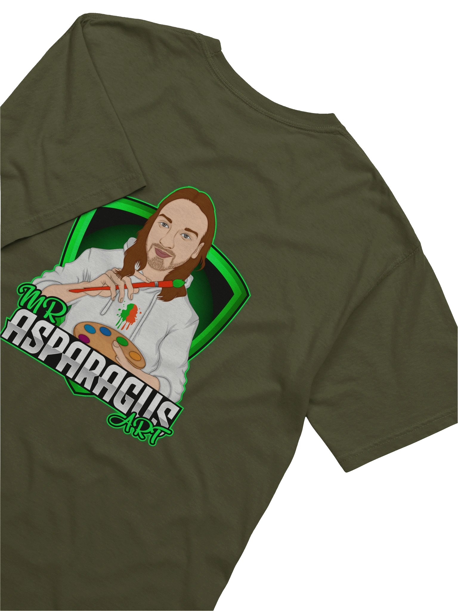 Mr. Asparagus Fallen Angel Artistic OG Logo Comfort T-Shirt product image (31)