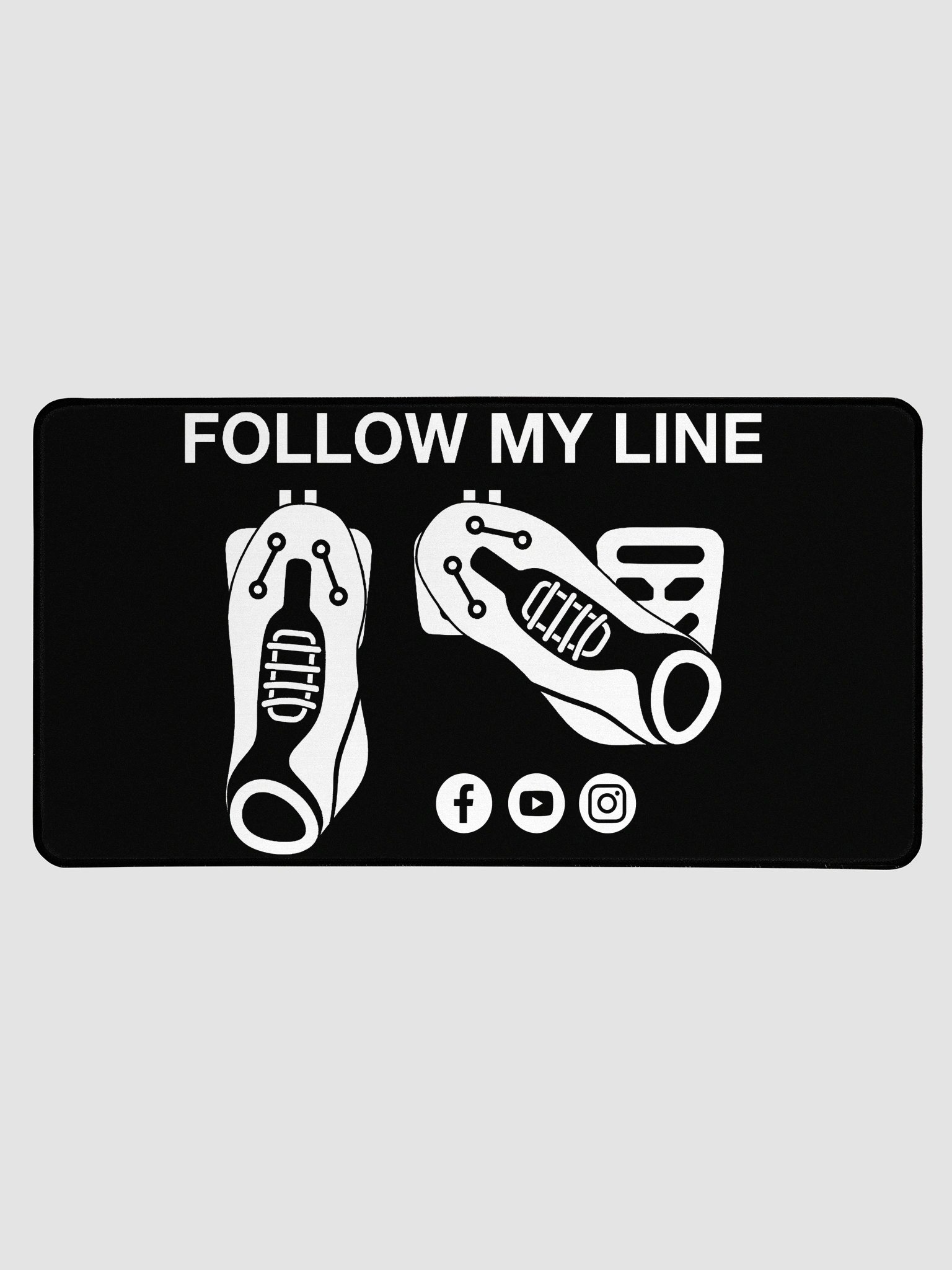 Follow My Line Desk Mat product image (1)