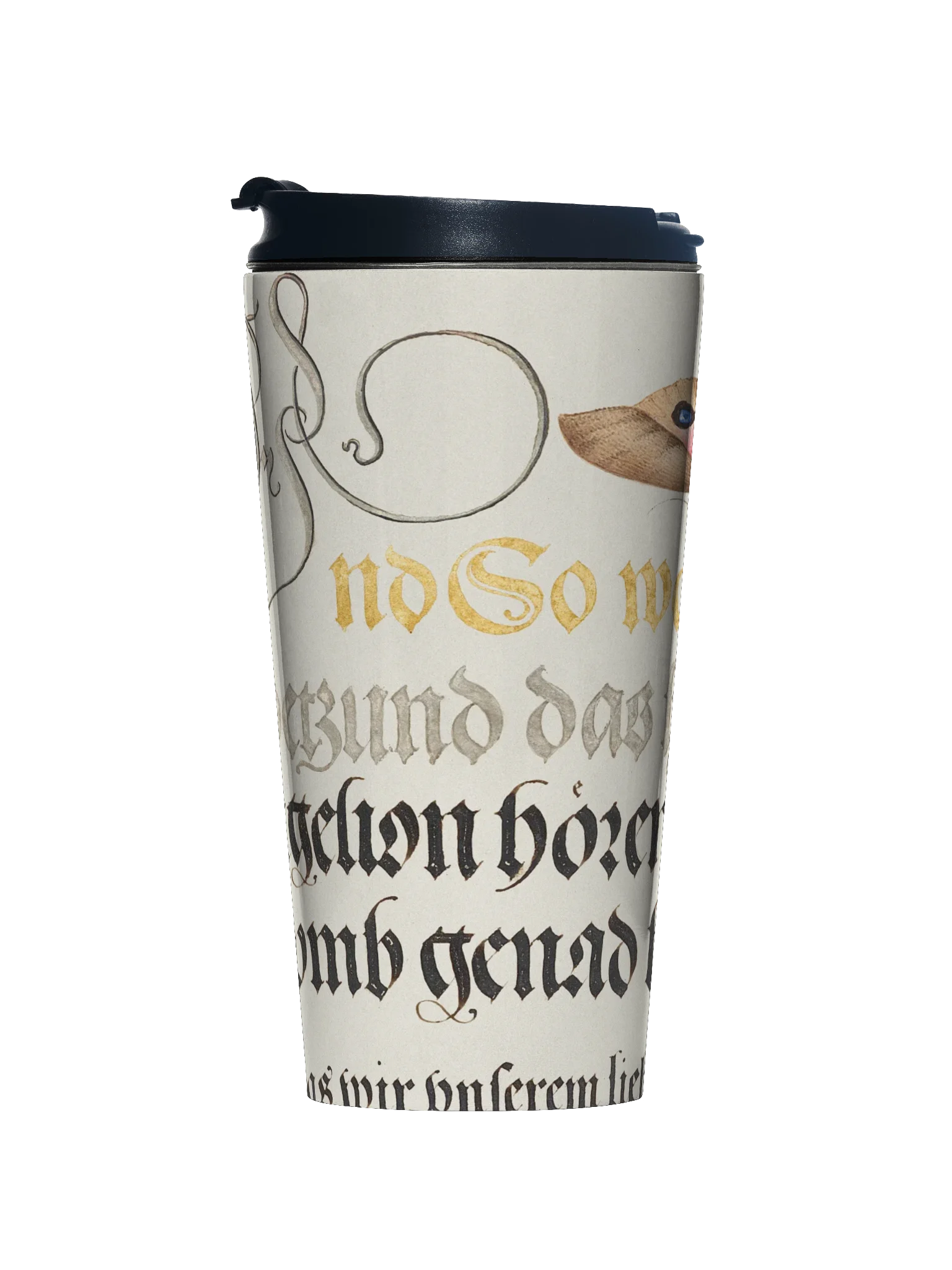 Calligraphic Moth. Stainless Mug product image (1)