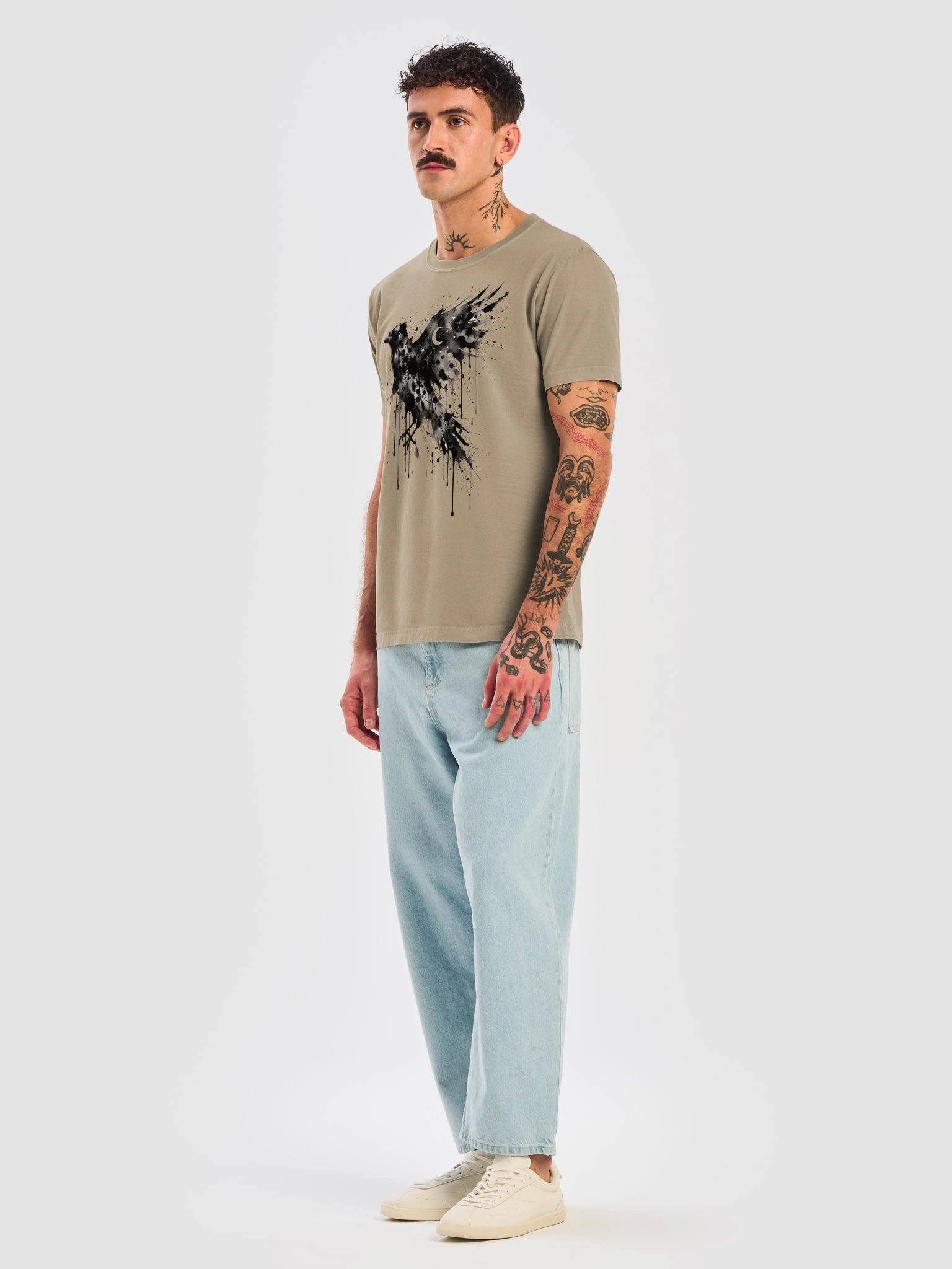 Moonlit Raven Splash Tee product image (31)