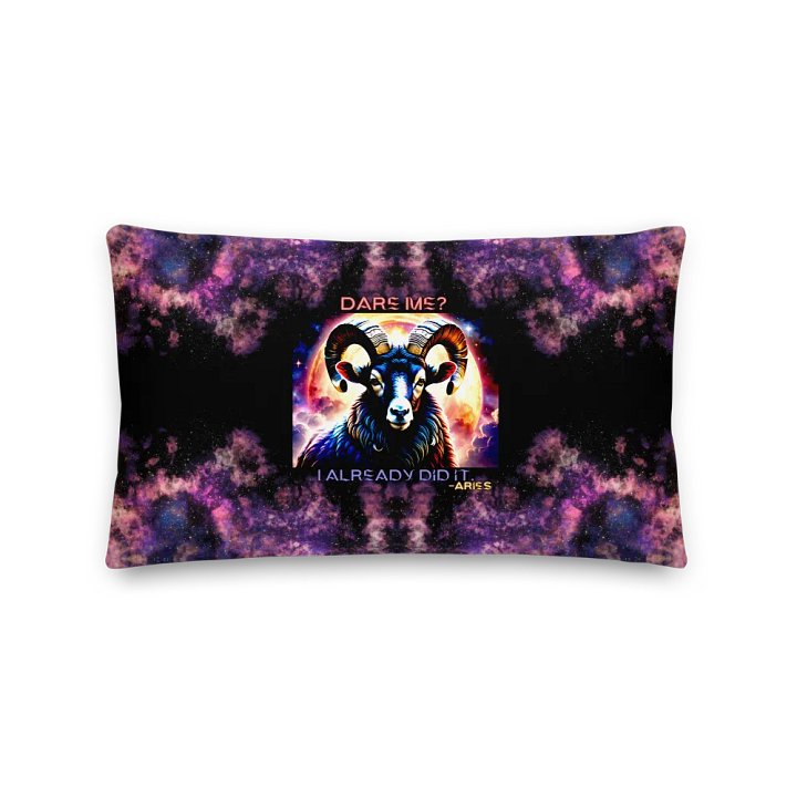 Aries 2025, Dare Me?, Pillow product image (2)