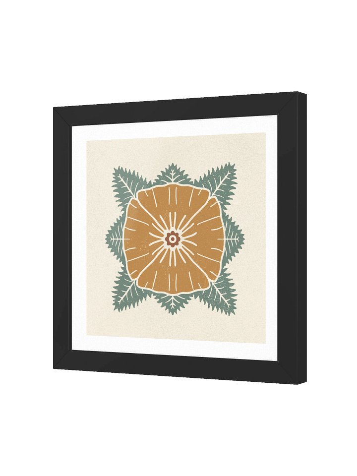 One Poppy ✷ Framed product image (2)