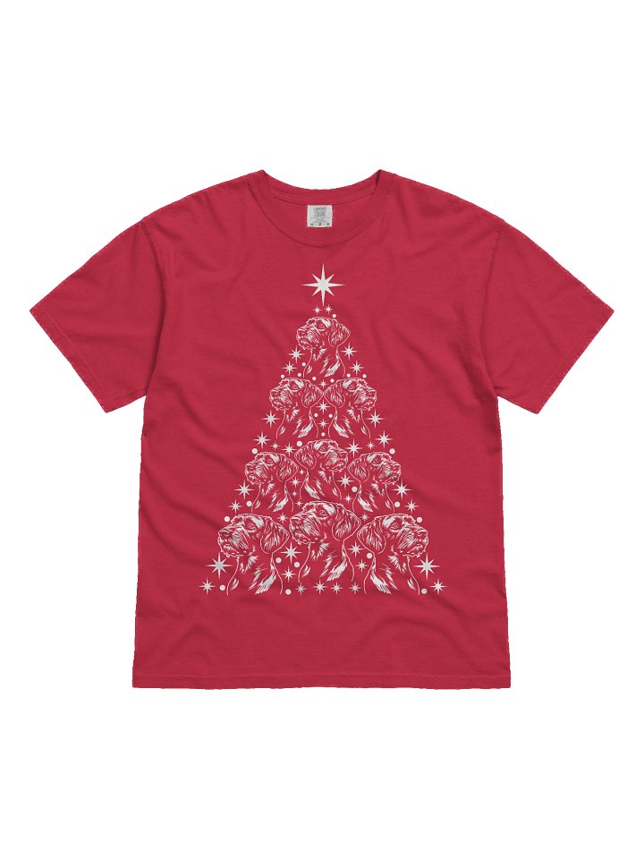 German Wirehaired Pointer Christmas Tree T-Shirt product image (2)