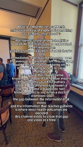 📚 October is Health Literacy Month and the statistics behind why it matters should make everyone paying attention genuinely u...