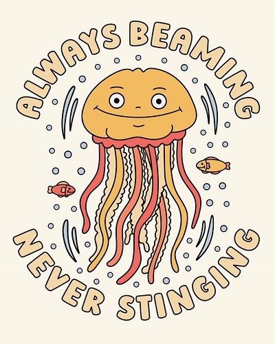 Share with someone who may appreciate this “good vibes” reminder 😊

The Jellyfishy always chooses to be a light in the world,...