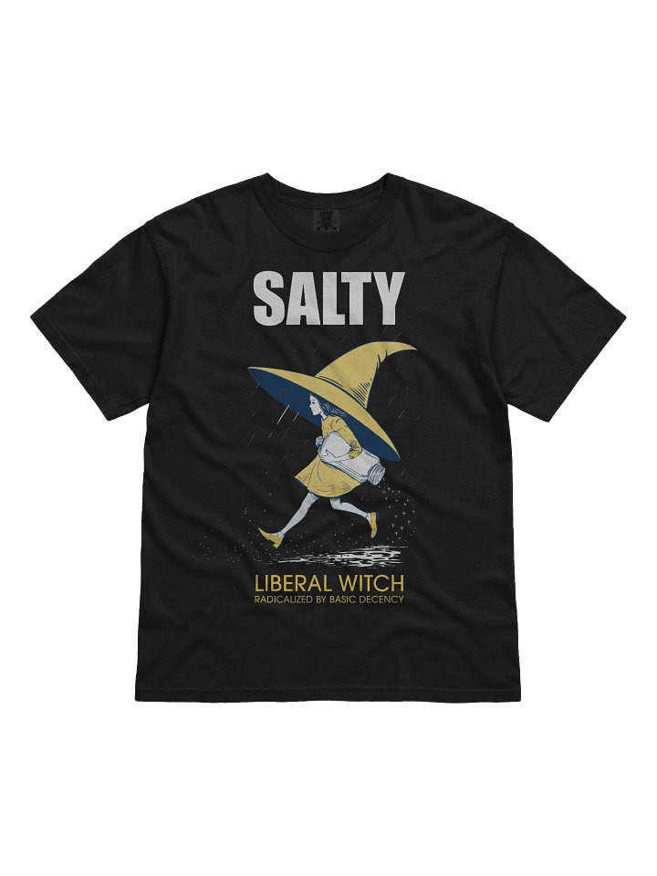 Radicalized By Basic Decency Shirt, Anti Trump Salty Witch T-Shirt, Liberal Witch Parody Shirt product image (13)