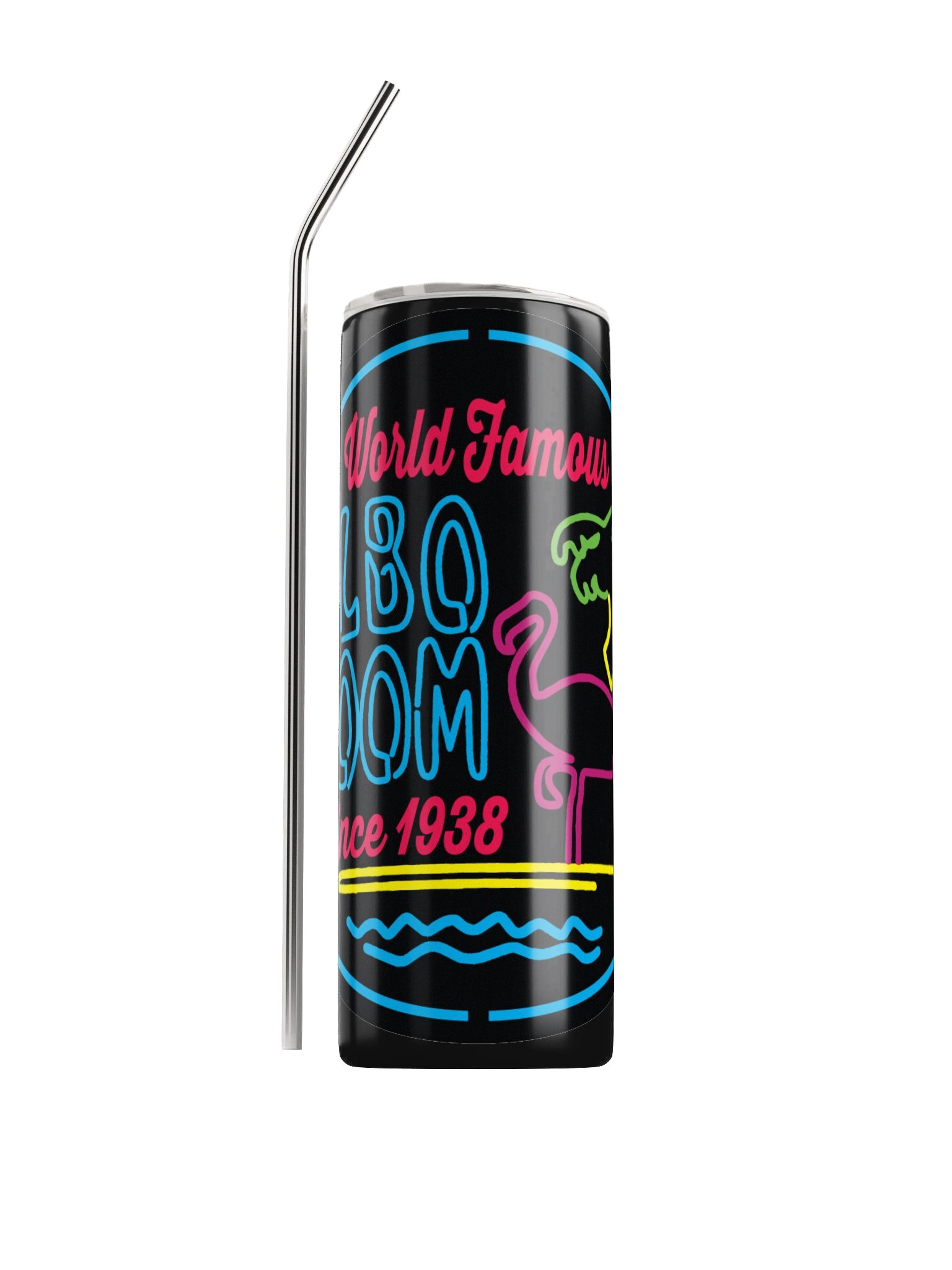 Neon Paradise Stainless Steel Tumbler product image (1)