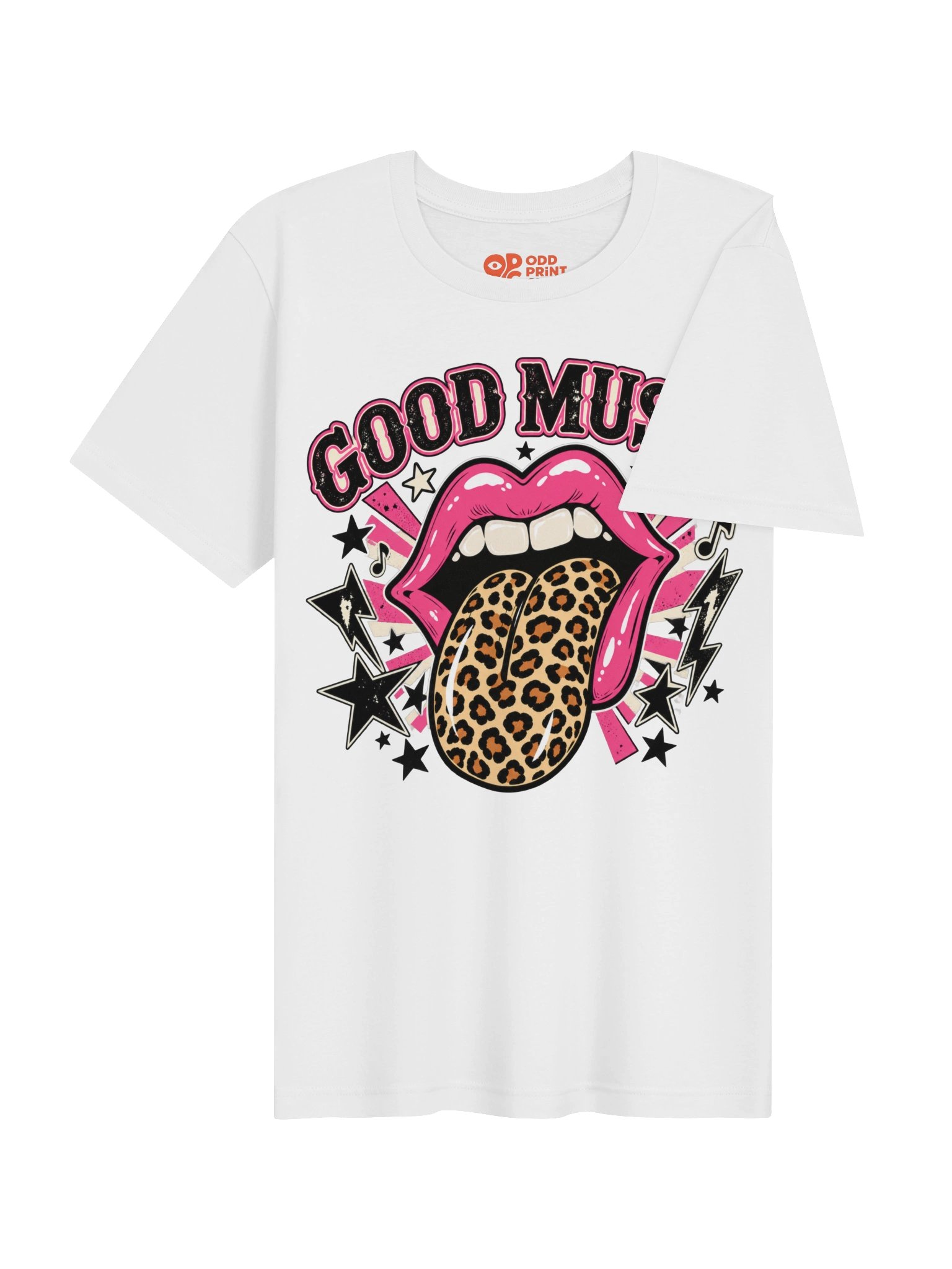 Good Music Leopard Tongue Concert Outfit T-Shirt product image (8)