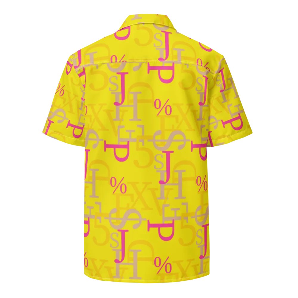 Typography Tango Yellow Shirt product image (3)